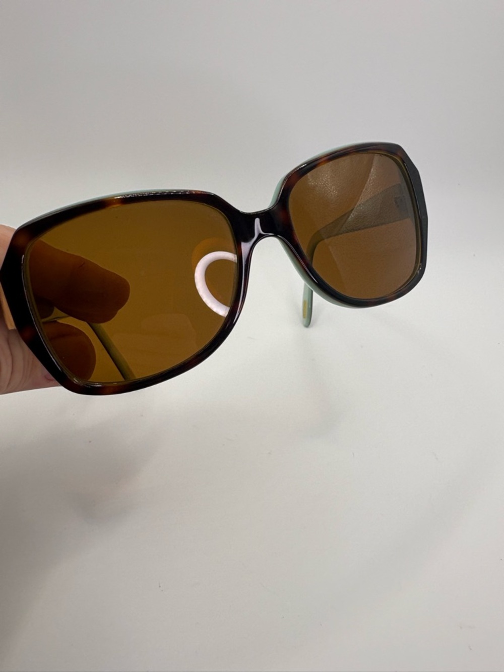 Ralph Lauren RA5138 Womens Designer Sunglasses 58-16 Mint Tortoise w/ Case EUC - Picture 13 of 14